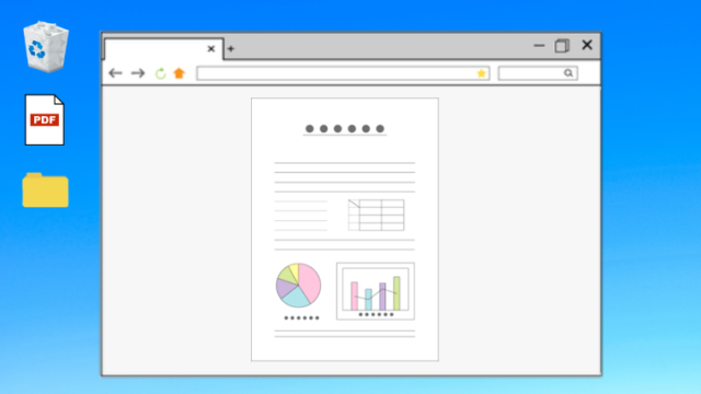 PDFがネットで開いてしまう場合の対処方法。(Windows10)